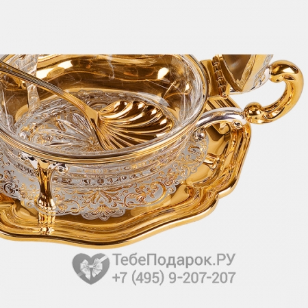 Икорница с ложкой