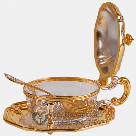 Икорница с ложкой