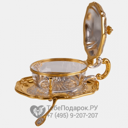 Икорница с ложкой