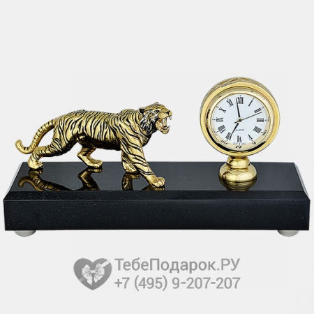 Часы настольные Тигр